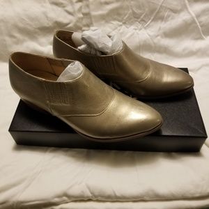 Naturalizer Zinc/Goldish Blythe Ankle Boots -  New